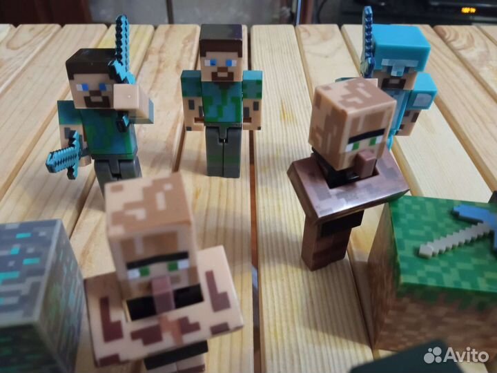 Набор фигурок Minecraft