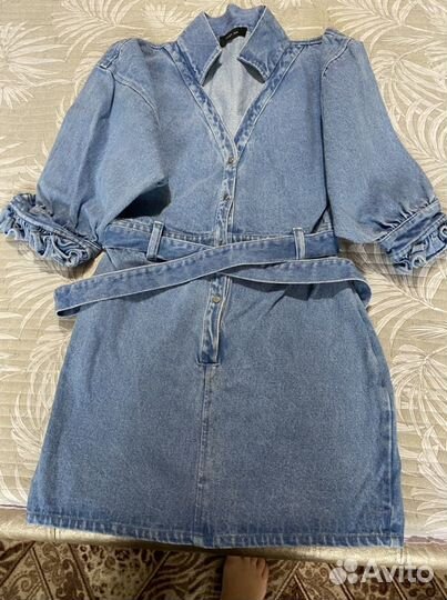 Джинсовый сарафан