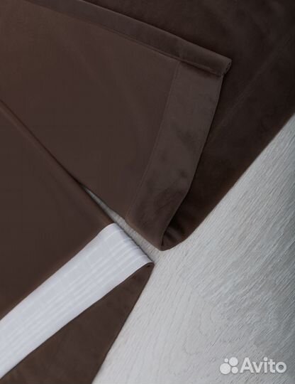 Велюровые шторы премиум класса бархат комплект