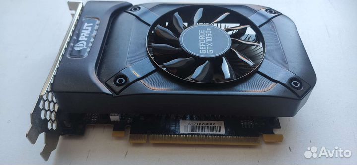 Видеокарта palit Geforce GTX 1050Ti, 4Gb