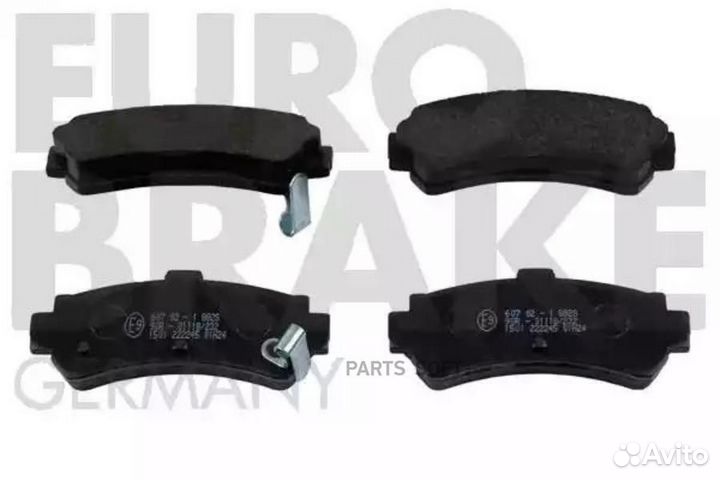 Eurobrake 5502222245 Колодки тормозные задн