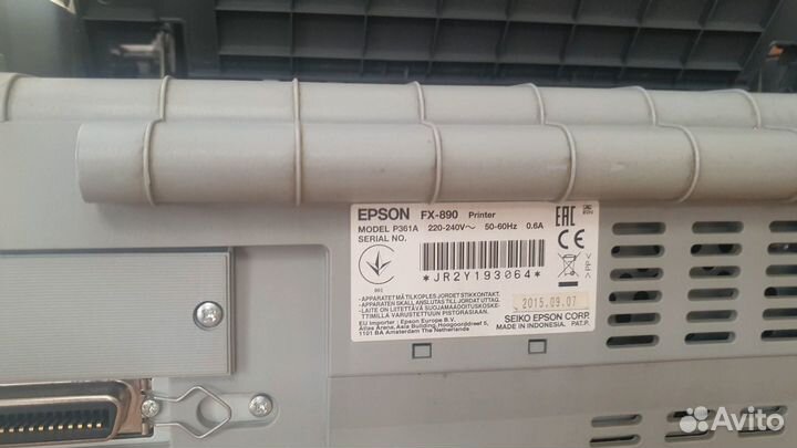 Принтер матричный epson fx-890