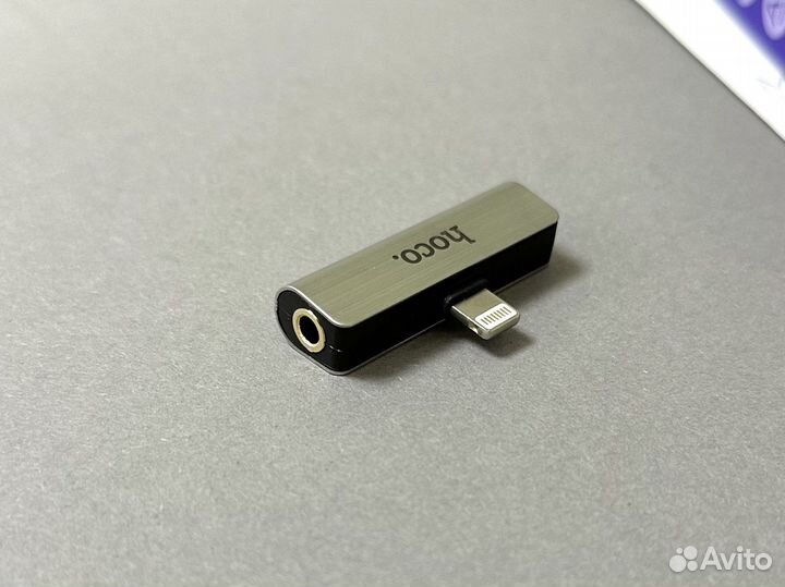 Переходник для iPhone (Lightning + 3.5)