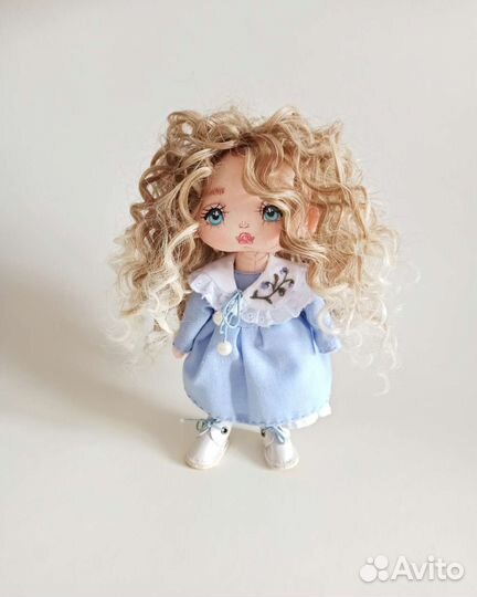 Текстильная интерьерная кукла