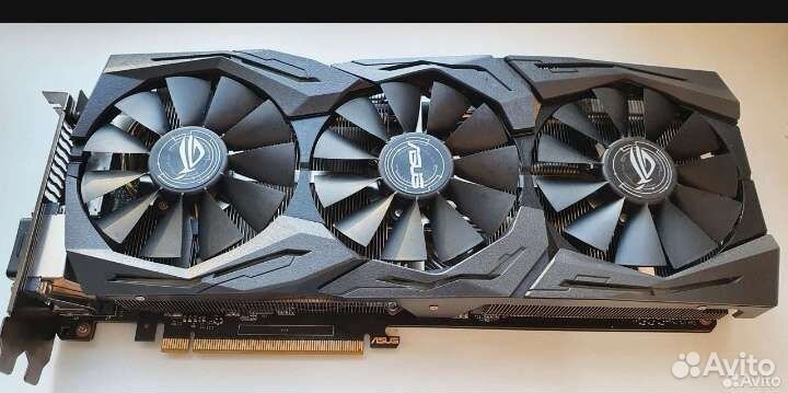 Видеокарта gtx 1060 6gb asus rog strix