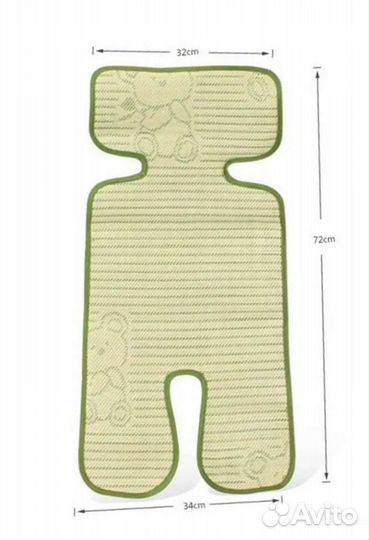 Бамбуковый матрас в коляску