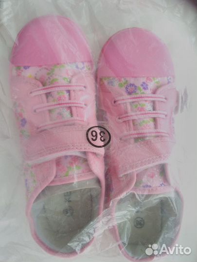 Кеды детские для девочки