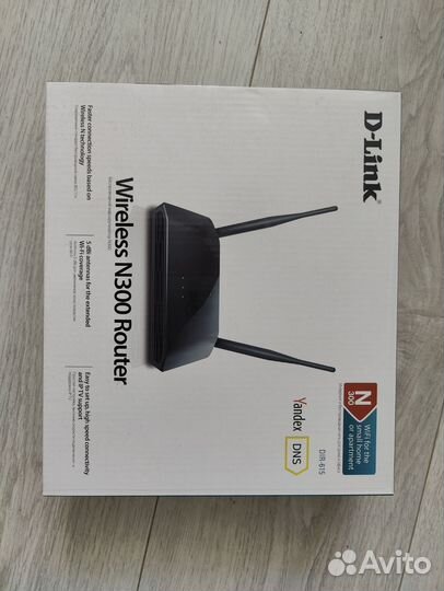 Wifi роутер d-link dir-615