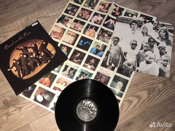 Band on the Run P. McCartney lp