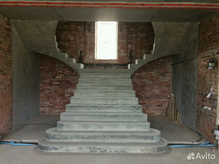 Лестницы бетонные - проект изготовление и монтаж