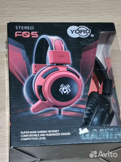 Игровые наушники с микрофоном