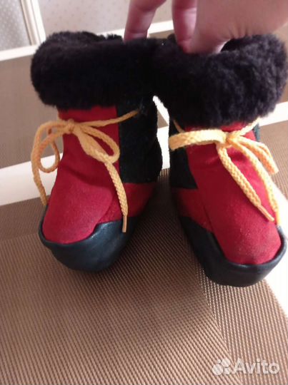 Пинетки из овчины