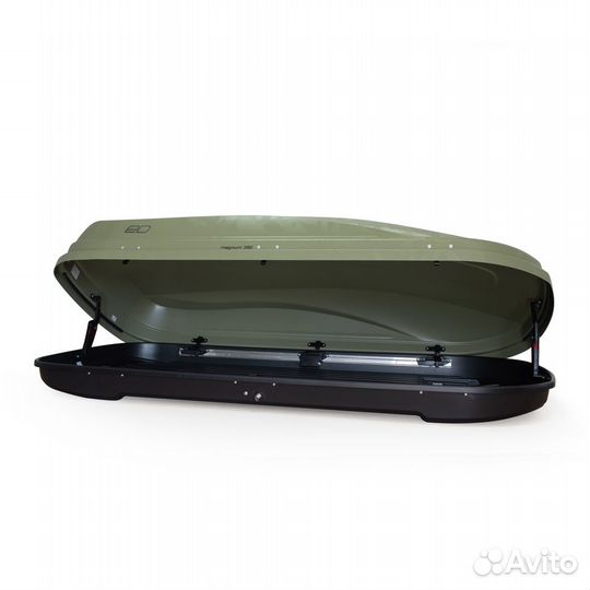 Автобокс Евродеталь Магнум Хакки 390л (185х84х42)