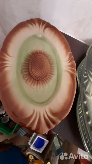 Керамическое блюдо СССР