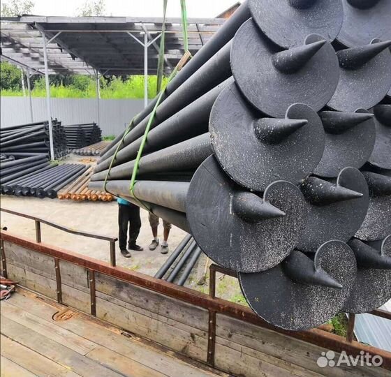Винтовые сваи установка под ключ o-7039