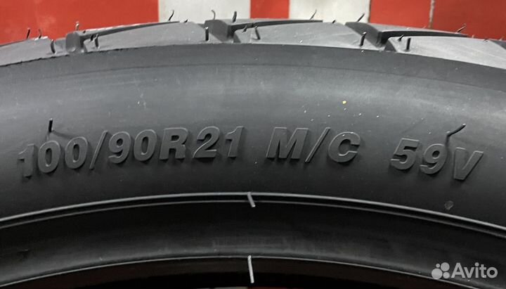 Мотошина 100/90 R21 Kingtyre K66