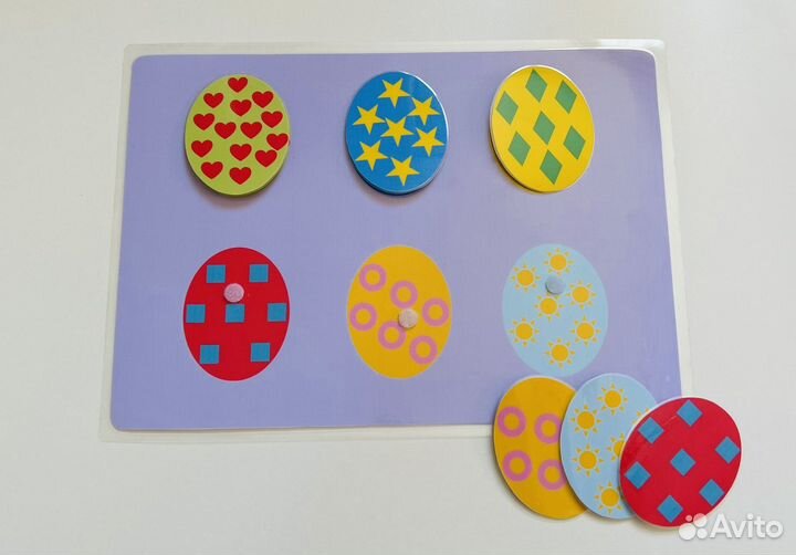 Развивашки для малышей. Игры на липучках