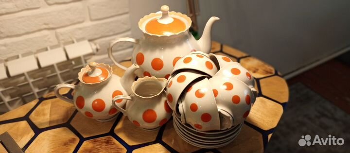 Чайный сервиз,6 персон, (Довбыш)