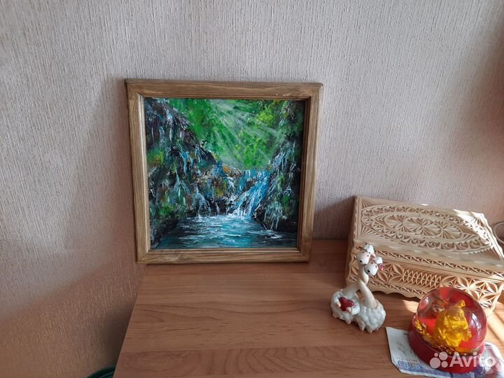 Картина маслом пейзаж