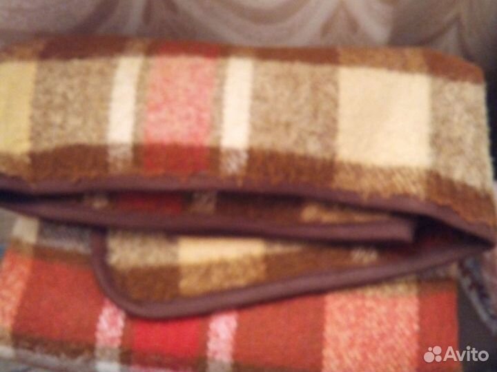 Плед шерстяной СССР