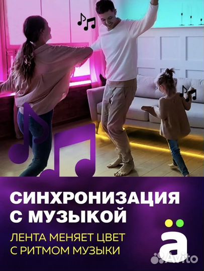 Светодиодная лента RGB 20/15 метров с пультом