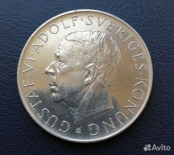 Швеция 5 крон (серебро)