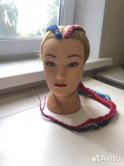 Учебная голова манекен