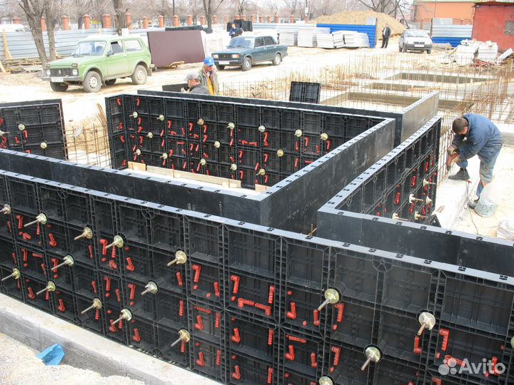 Аренда пластиковой опалубки