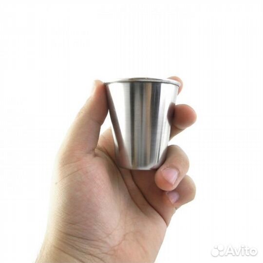 Набор стопок туристических в чехле 60мл х4 шт