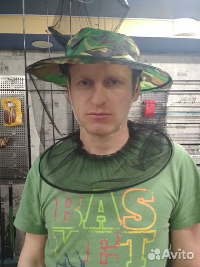 Защитная панама от комаров накомарник