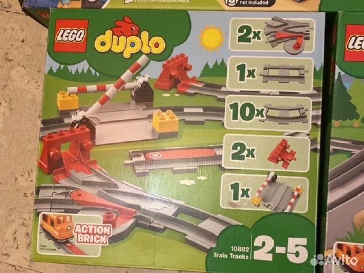 Lego duplo железная дорога