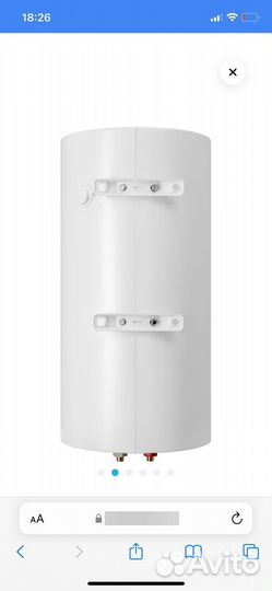 Новый водонагреватель Haier ES80V-V1 (R) 80л