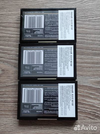 Аудиокассета Maxell Master кассета запечатанная