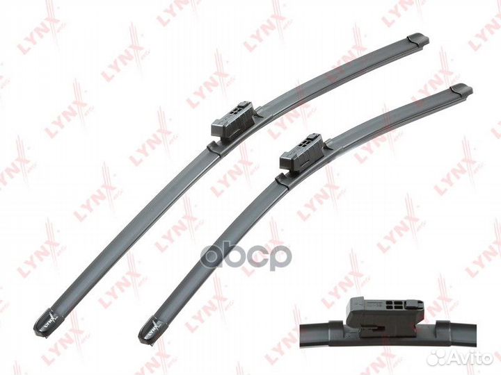 Комплект бескаркасных щеток стеклоочистителя 60