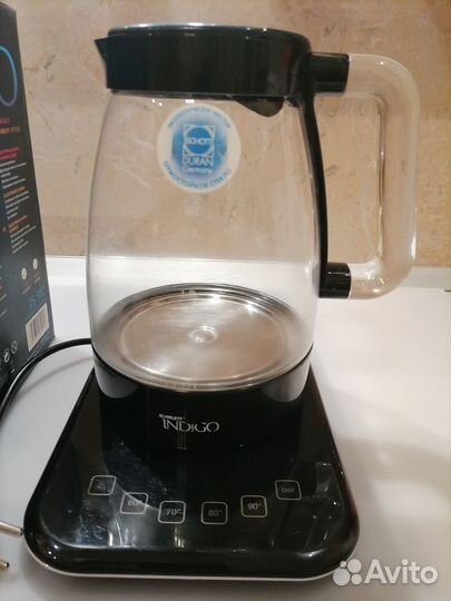 Чайник электрический scarlett indigo IS-502