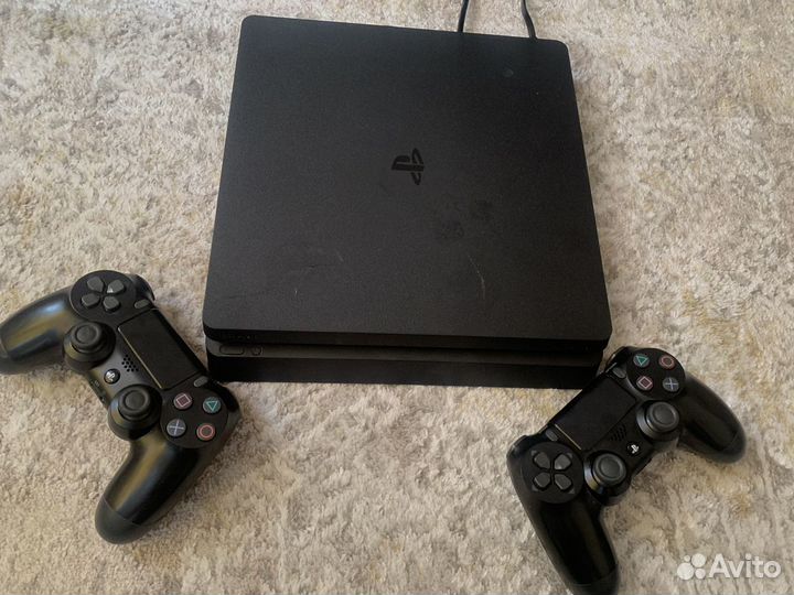 Sony playstation 4 slim+47 игр