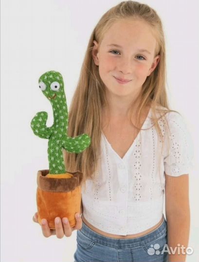 Игрушка танцующий кактус