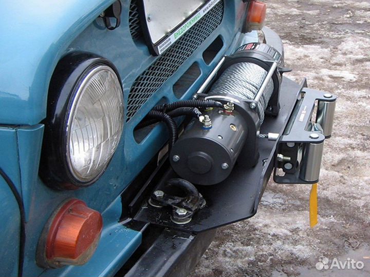 Площадка под лебёдку УАЗ Хантер