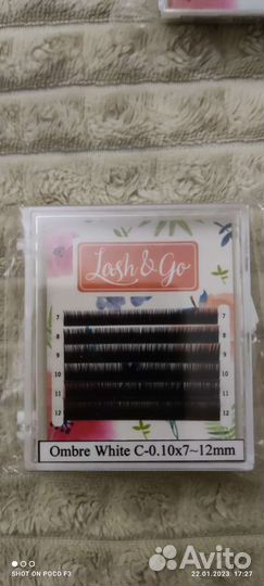 Ресницы для наращивания lash go