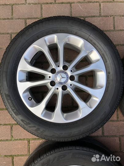Диски R17 Mercedes 5x112 с резиной