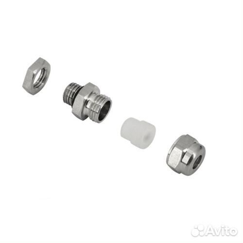 Ниппель под термометр М12, нерж. сталь