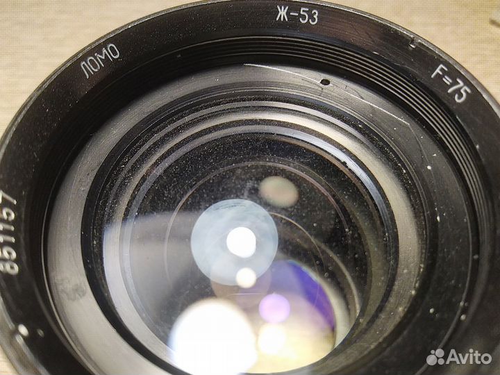 Объектив ломо ж-53 F75 1/2