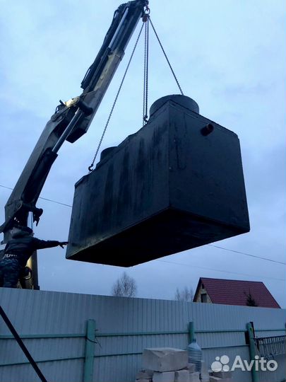 Септики под ключ из железобетонных колец