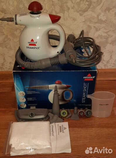 Пароочиститель (Bissell 16Q1-J Steam Shot) (белый)