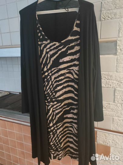 Платье трикотажное женское, 56-58