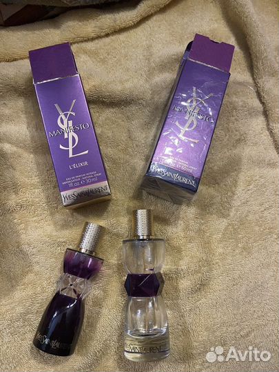 Пустые флаконы от духов ysl manifesto