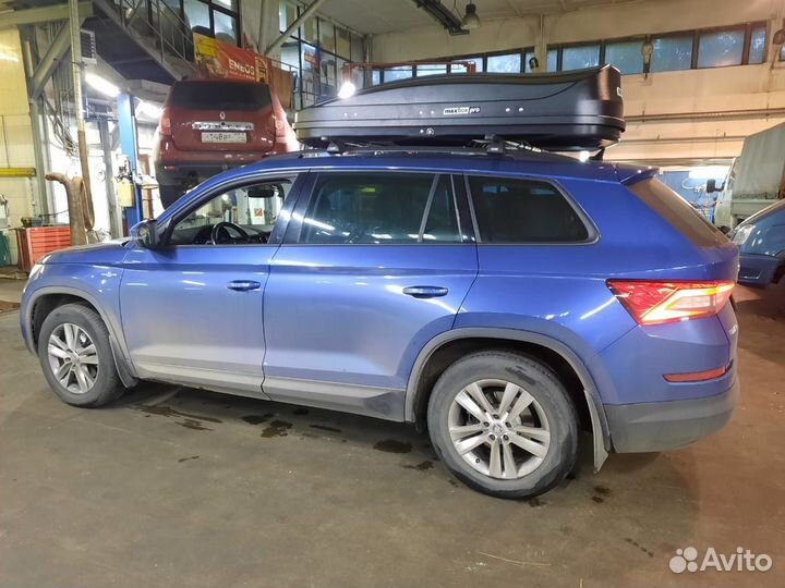 Автобокс на крышу и багажник Skoda Kodiaq