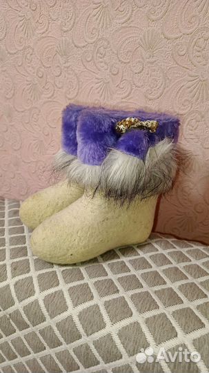Валенки на девочку 13см