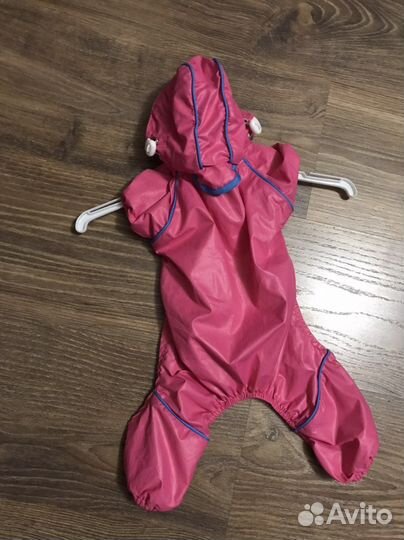 Дождевик для собак размер S-M