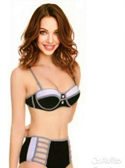 Купальник для худенькой девушки новый